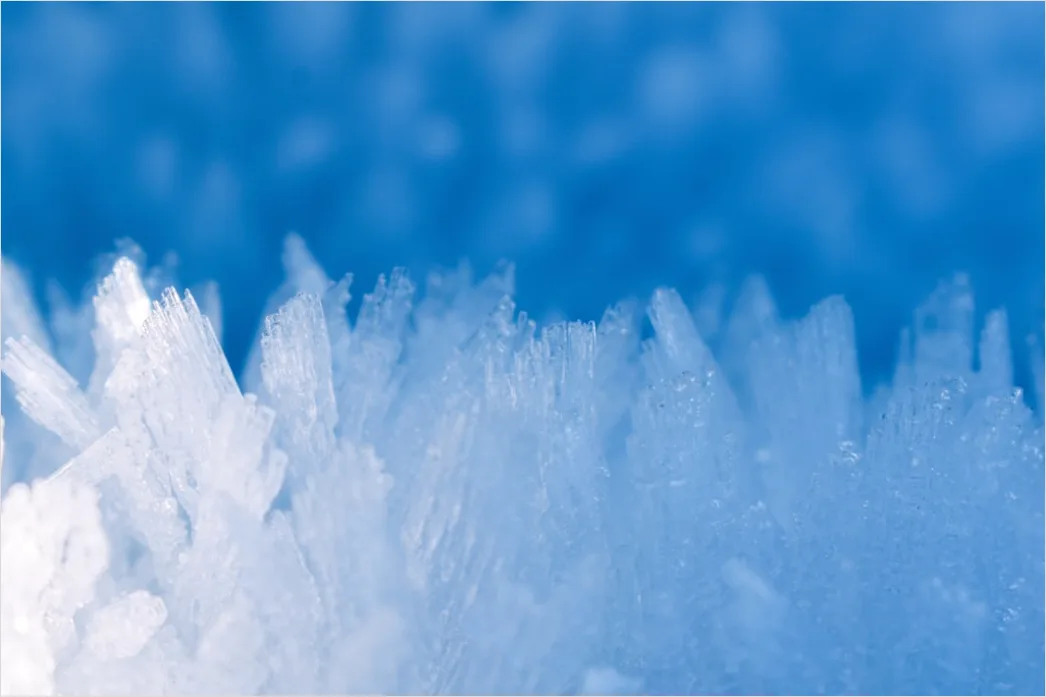 Detail Eis Kristalle Makro Nahaufnahme Winter Number 4