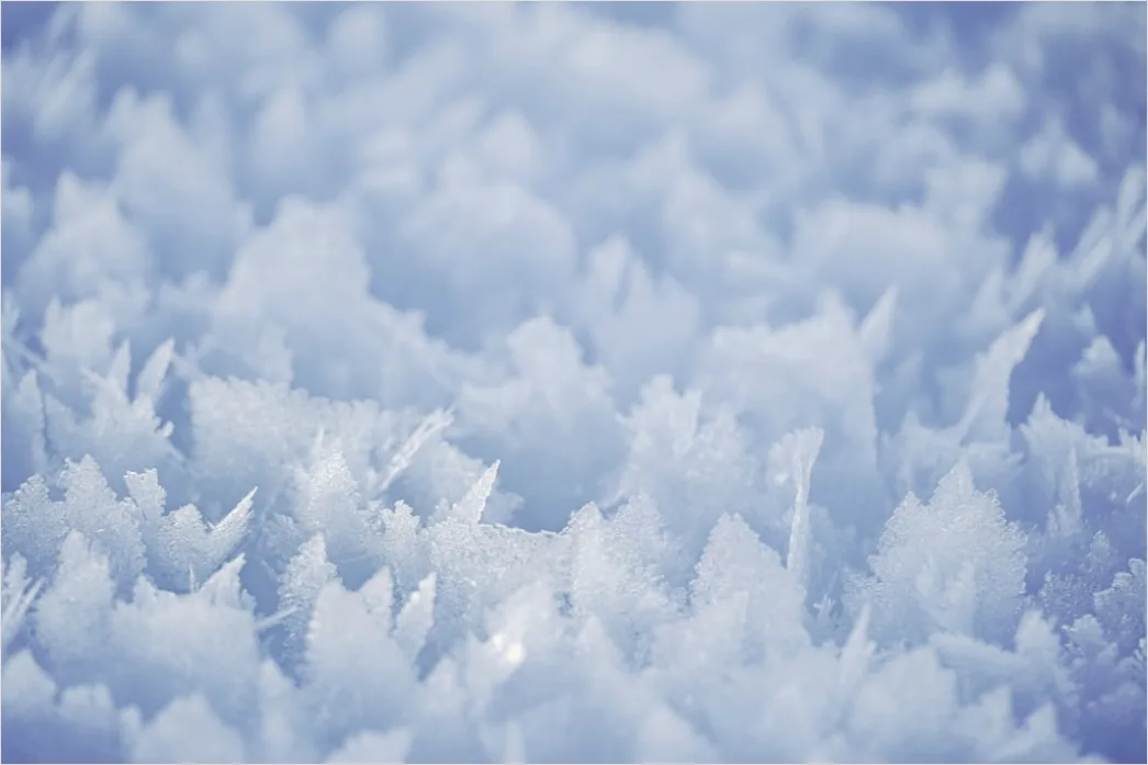 Detail Eis Kristalle Makro Nahaufnahme Winter Number 6
