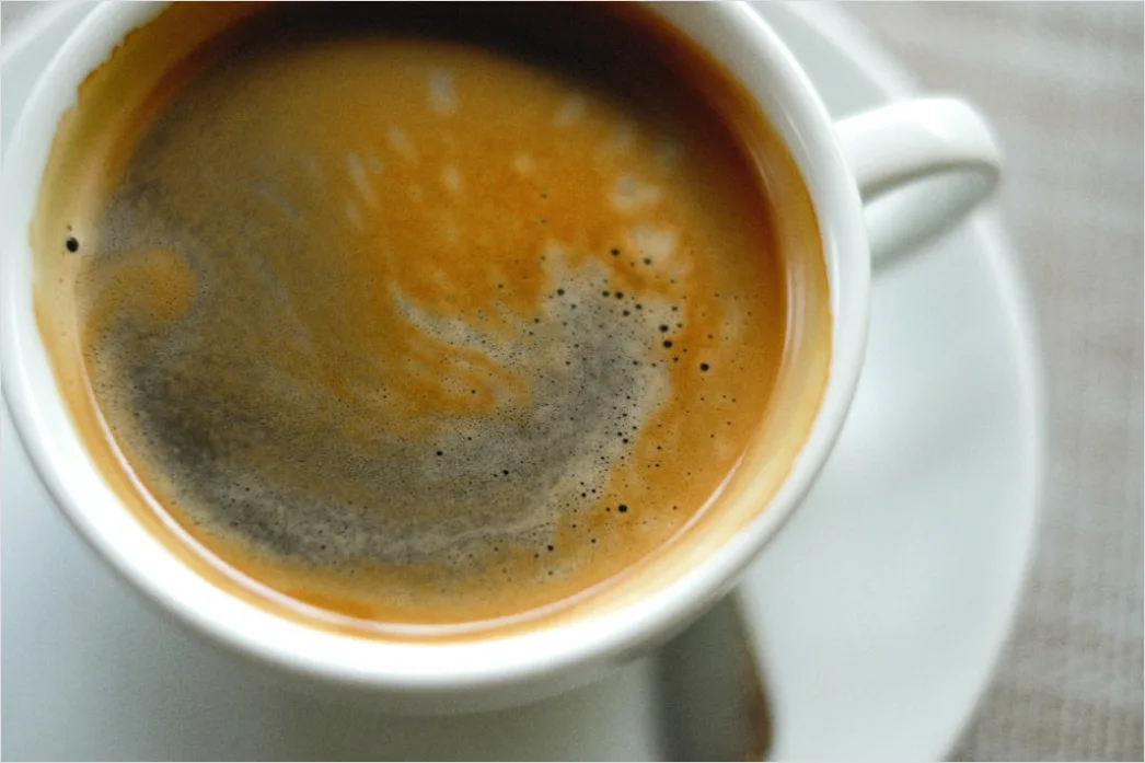 Detail Espresso Tasse Nahaufnahme Makro Detail Number 14