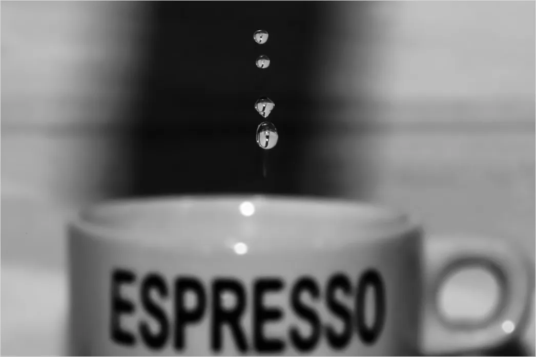 Detail Espresso Tasse Nahaufnahme Makro Detail Number 18