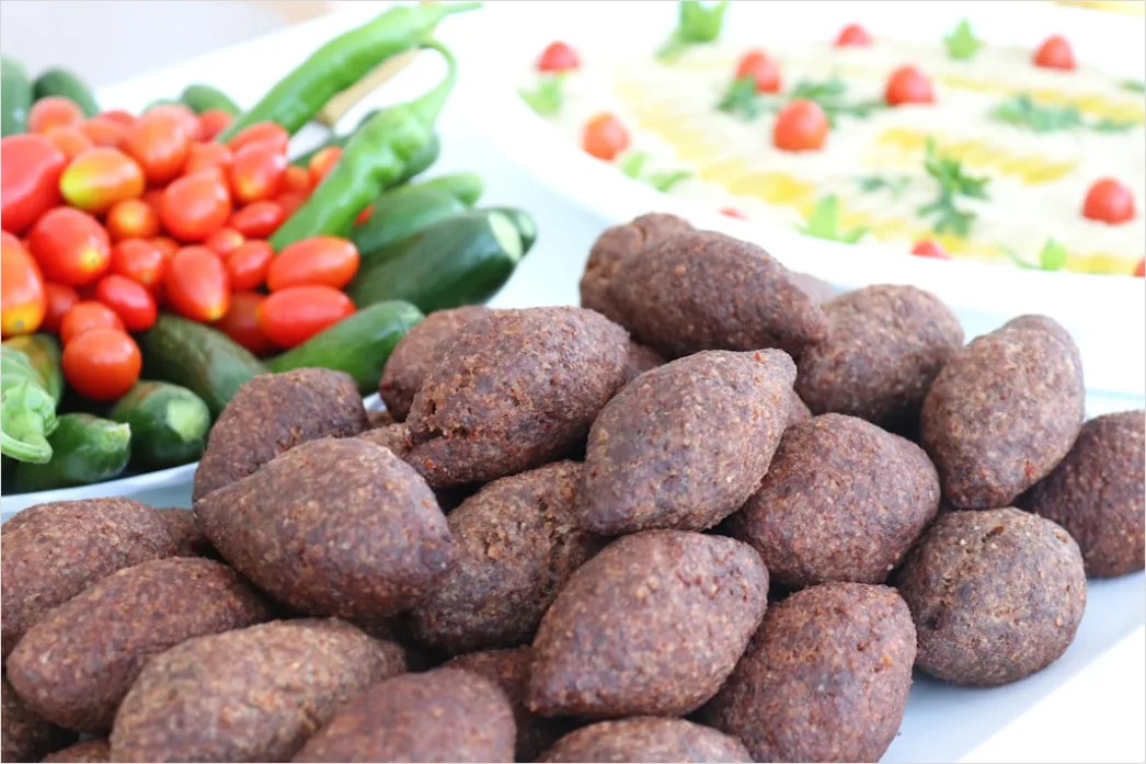 Detail Falafel Teller Hummus Nahaufnahme Number 18