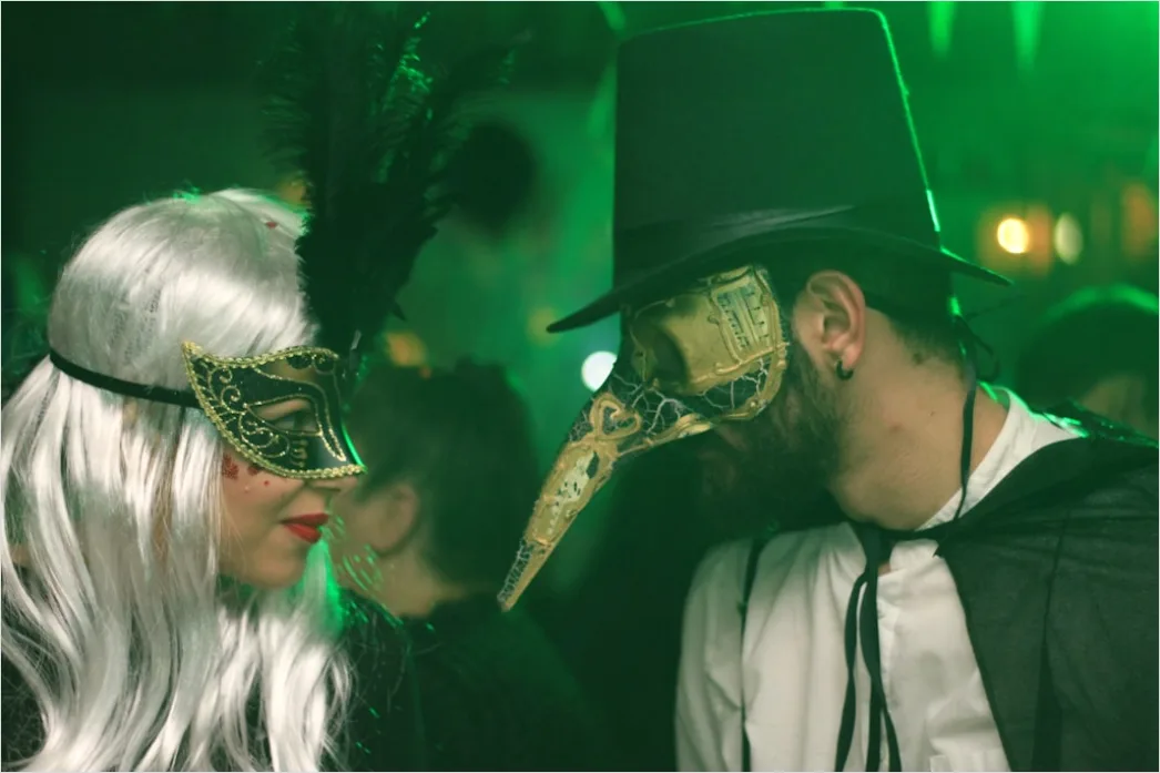Detail Fasching Prinzenpaar Portrait Karneval Feier Number 19