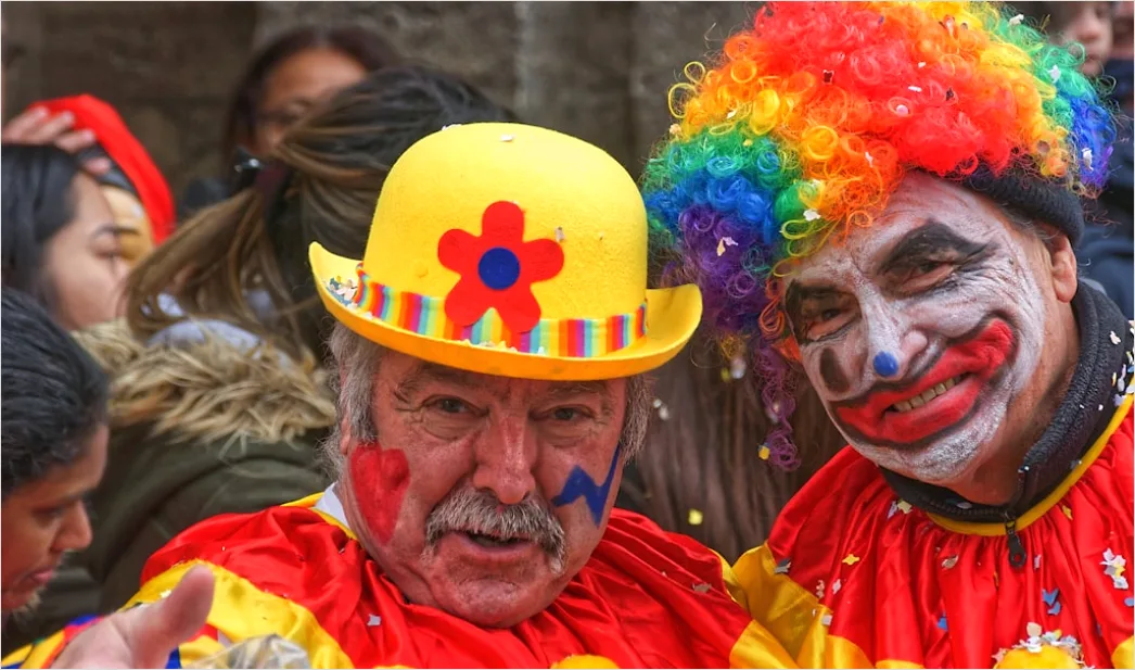 Detail Fasching Prinzenpaar Portrait Karneval Feier Number 20
