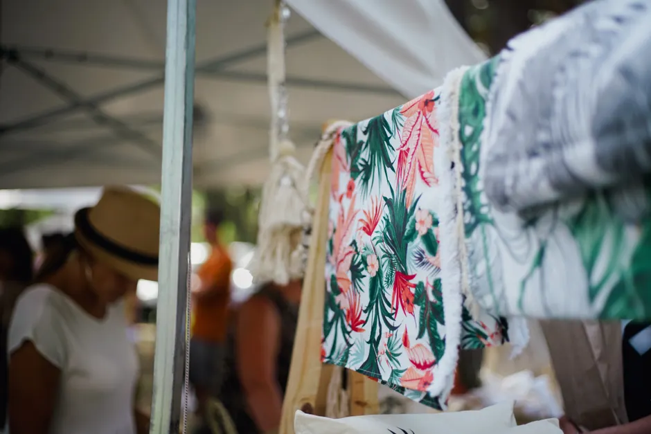 Detail Festival Merchandise Stand Besucher Number 11