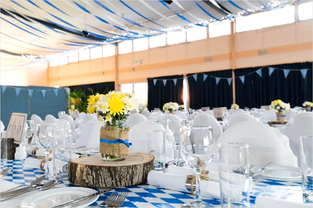 Detail Firmenfeier Gala Abend Dekoration Elegant Number 2