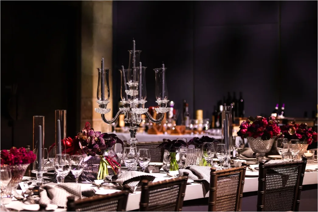 Detail Firmenfeier Gala Abend Dekoration Elegant Number 11