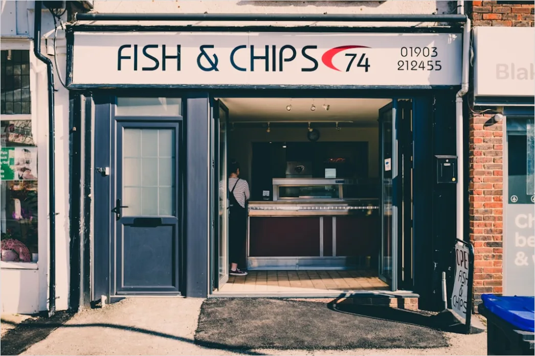 Detail Fisch Und Chips Nahaufnahme Rustikal Number 16
