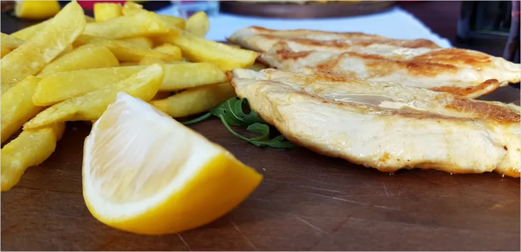 Detail Fisch Und Chips Nahaufnahme Rustikal Number 17
