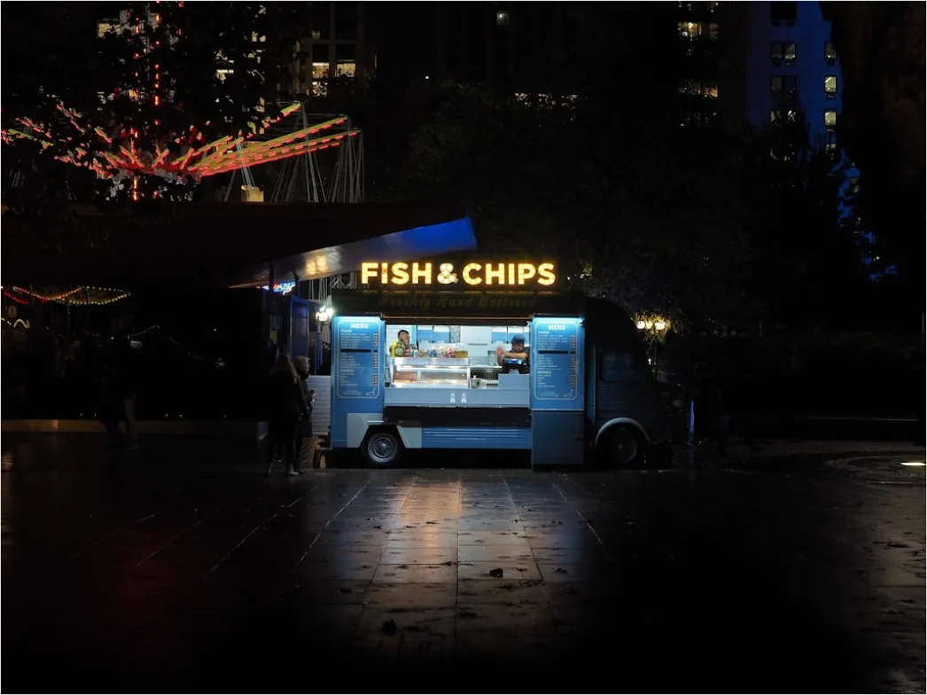 Detail Fisch Und Chips Nahaufnahme Rustikal Number 20