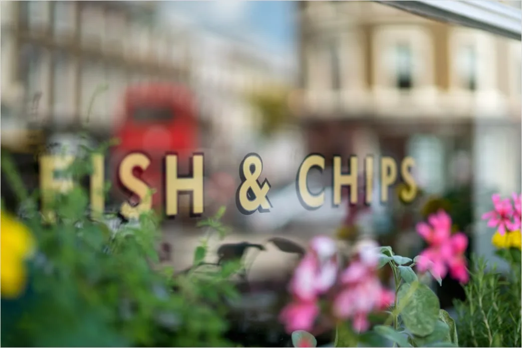 Detail Fisch Und Chips Nahaufnahme Rustikal Number 3