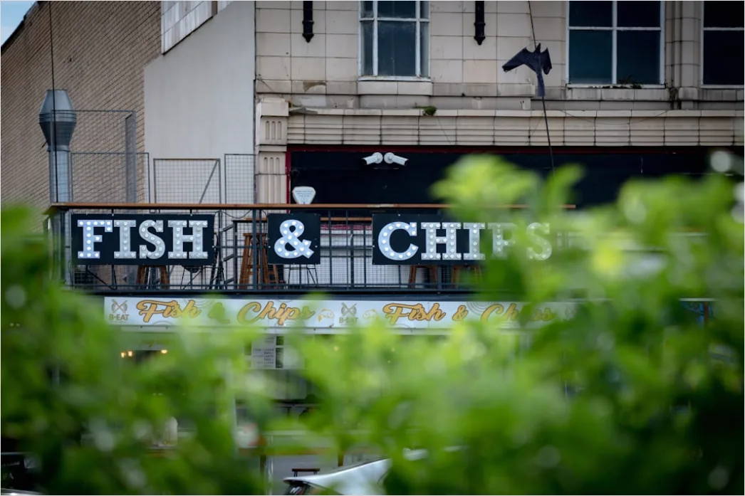 Detail Fisch Und Chips Nahaufnahme Rustikal Number 6