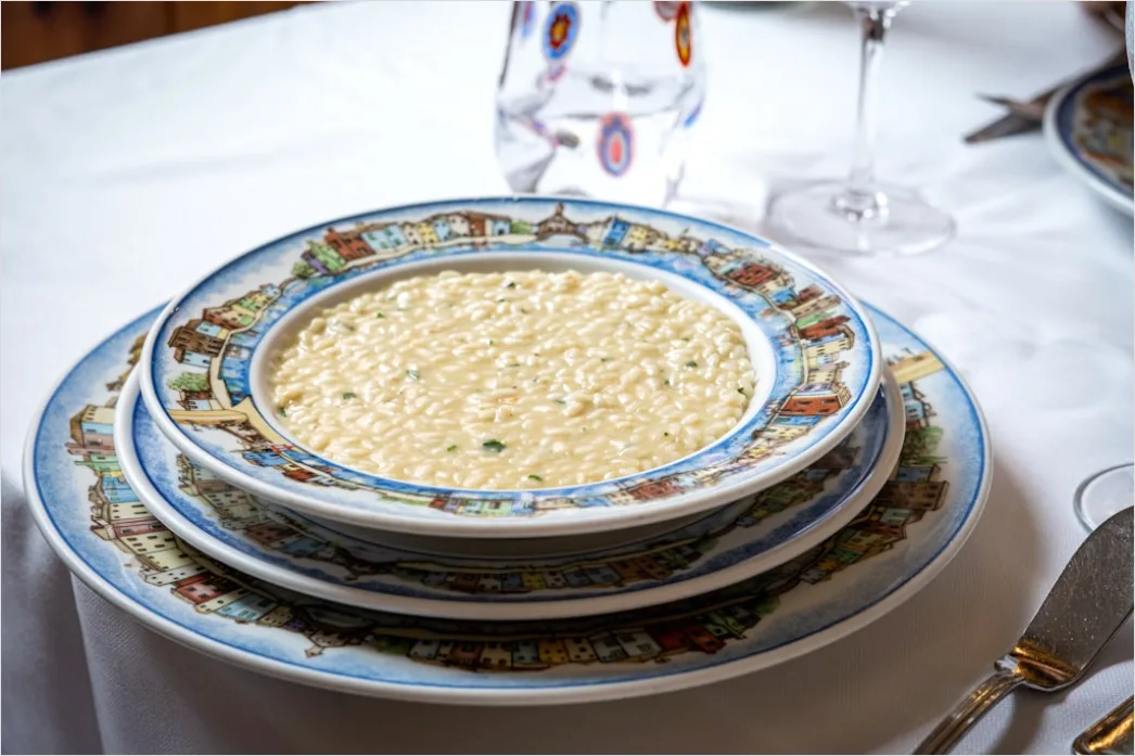Detail Fischsuppe Teller Nahaufnahme Dampfend Number 5