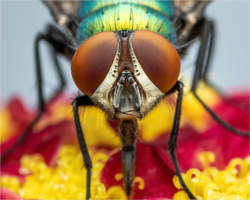 Detail Fliege Makro Nahaufnahme Augen Detail Number 20