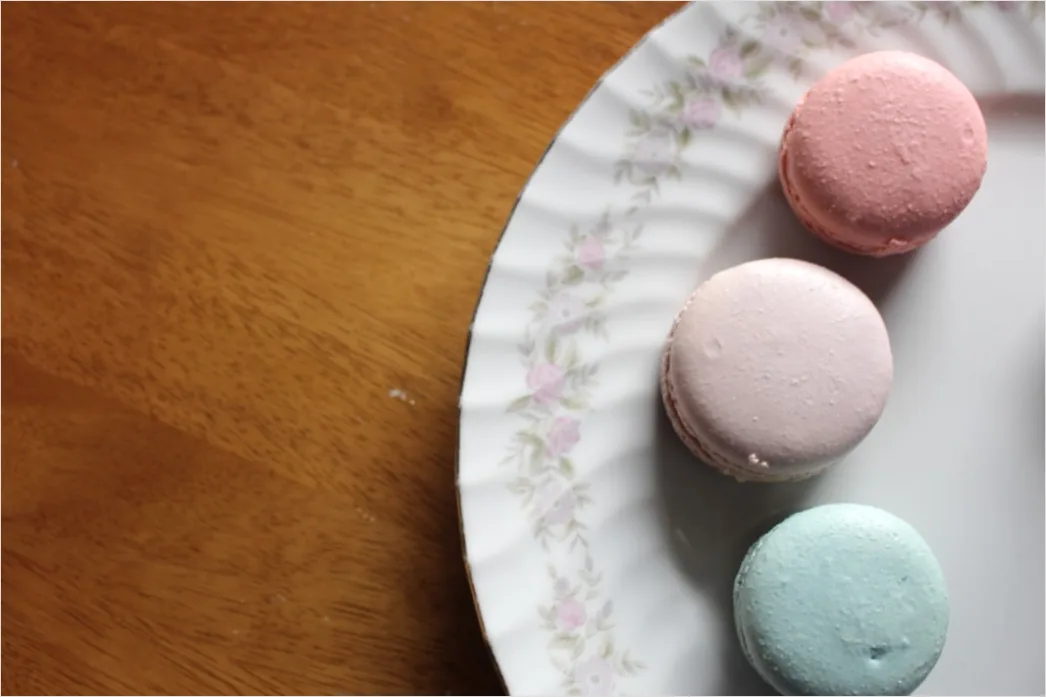 Detail Food Flatlay Dessert Pastell Farben Draufsicht Number 13