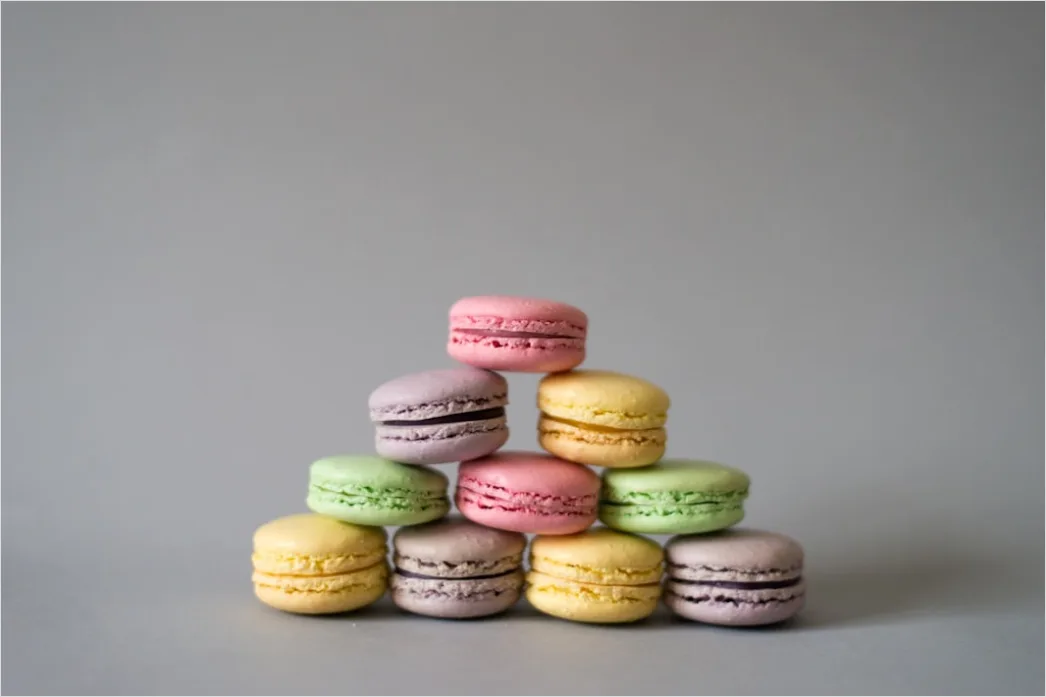 Detail Food Flatlay Dessert Pastell Farben Draufsicht Number 15
