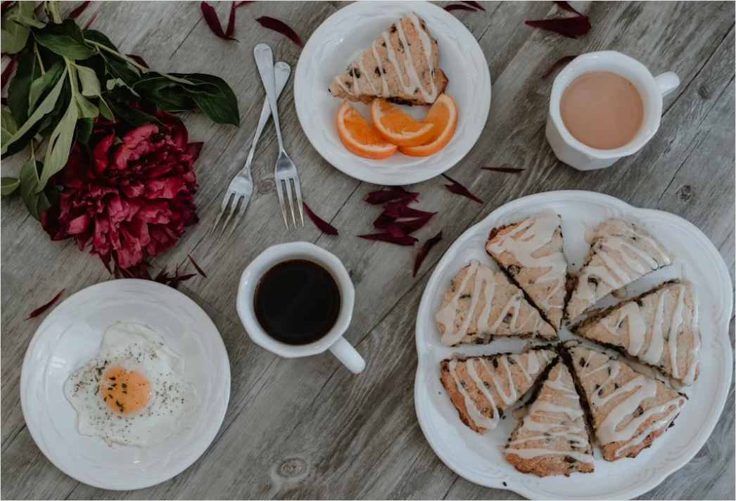 Detail Food Flatlay Frühstück Draufsicht ästhetisch Number 9