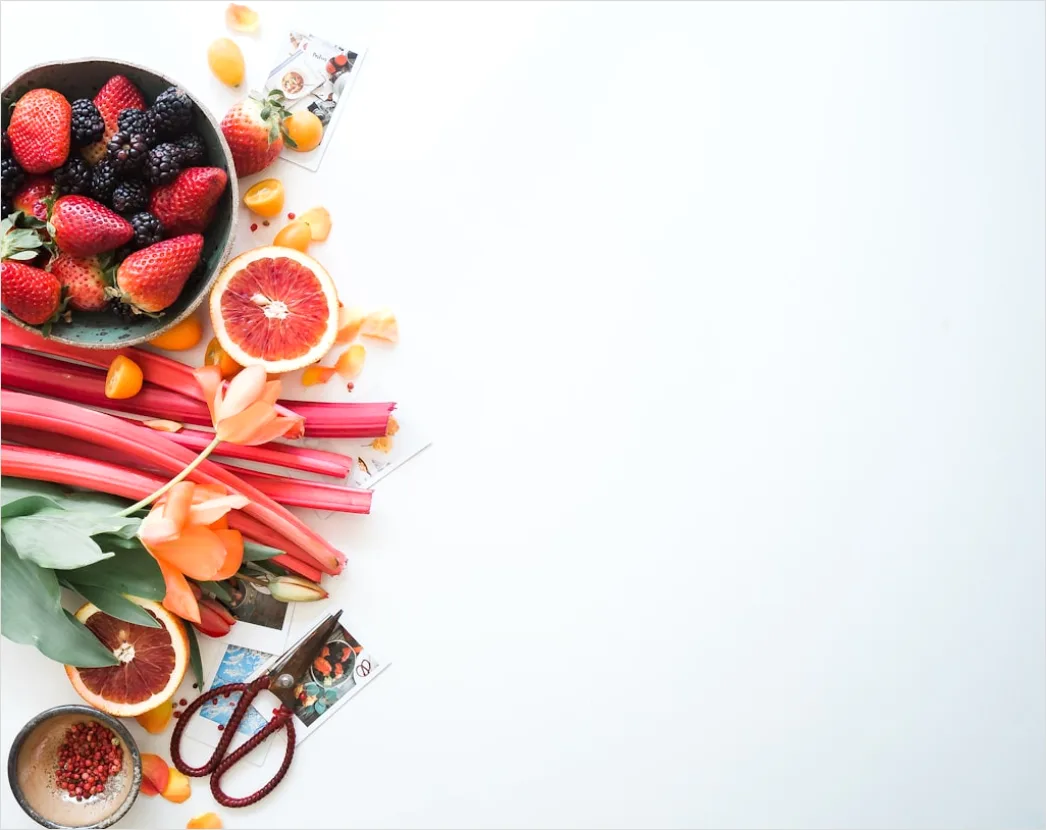 Food Flatlay Gesund Obst Gemuese Bunt 39f9