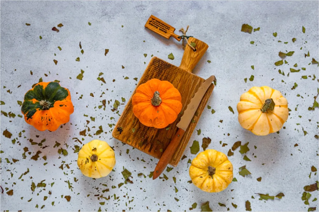 Food Flatlay Herbst Kuerbis Gewuerze 1a3b
