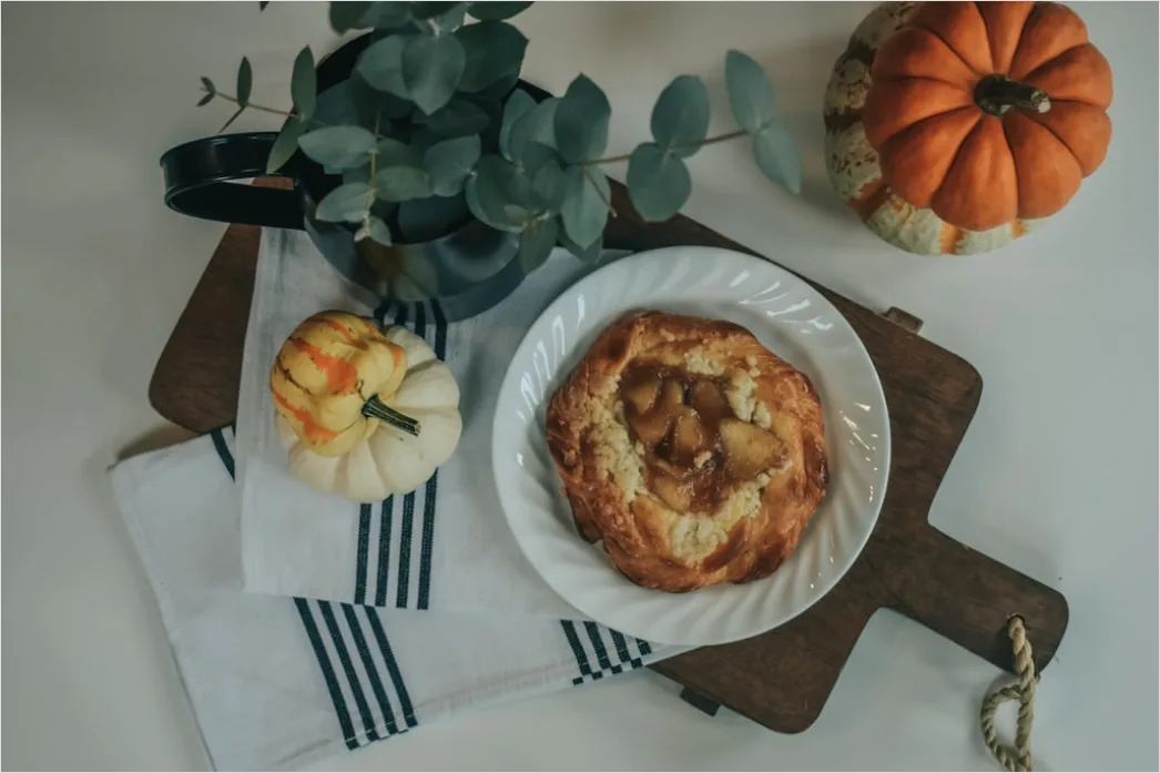 Detail Food Flatlay Herbst Kürbis Gewürze Number 15