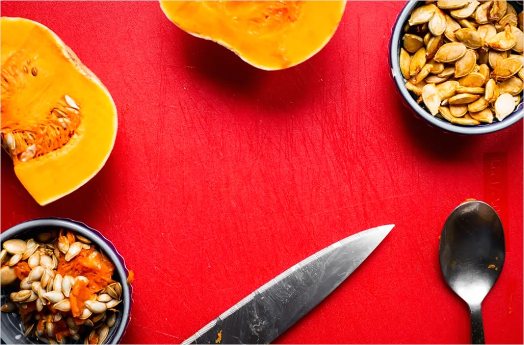 Detail Food Flatlay Herbst Kürbis Gewürze Number 16
