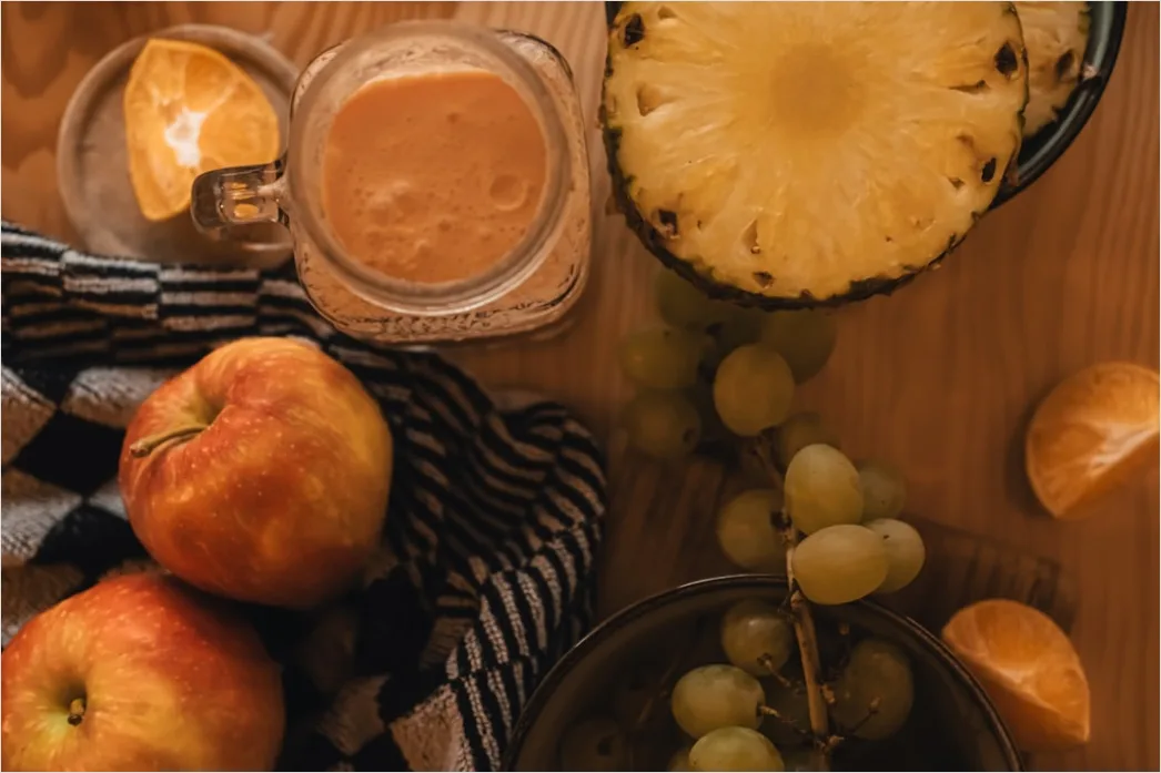 Detail Food Flatlay Sommer Obst Bunt Draufsicht Number 12
