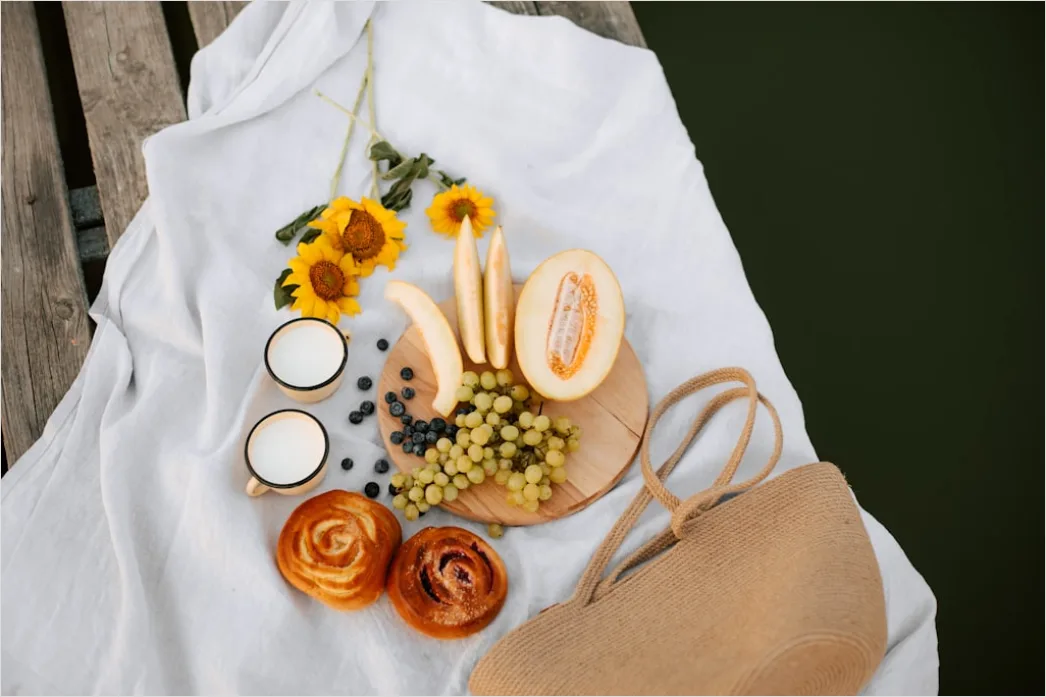 Detail Food Flatlay Sommer Obst Bunt Draufsicht Number 19