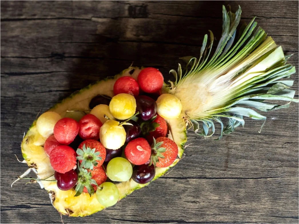 Detail Food Flatlay Sommer Obst Bunt Draufsicht Number 5