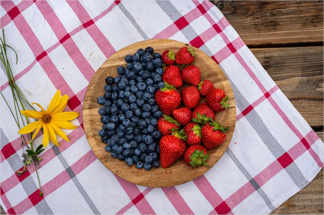 Detail Food Flatlay Sommer Obst Bunt Draufsicht Number 7