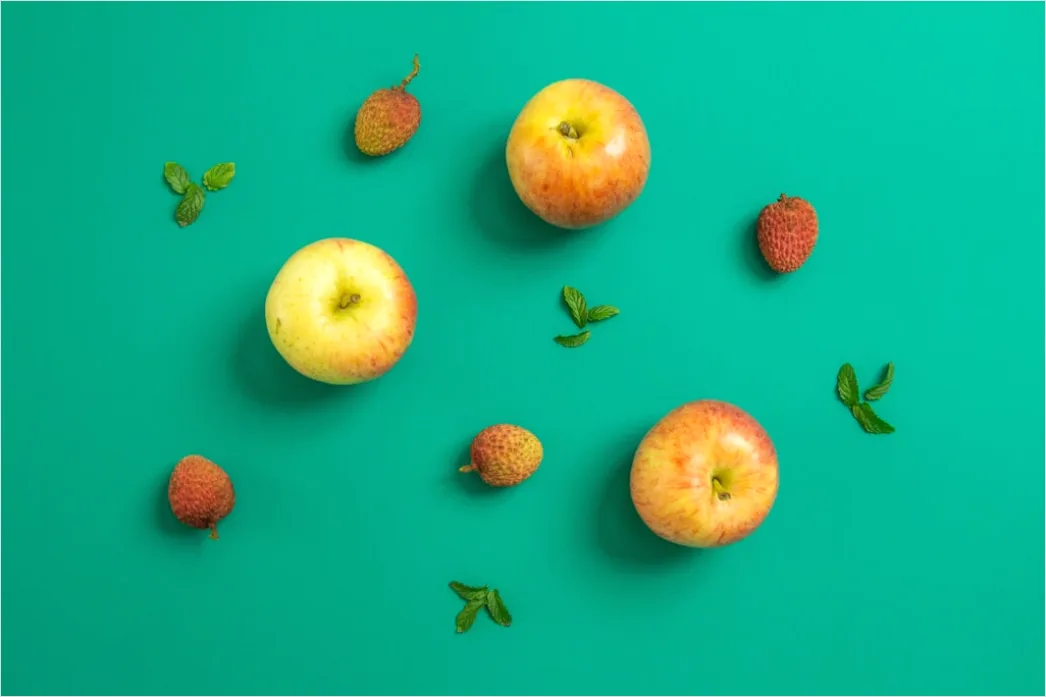 Detail Food Flatlay Sommer Obst Bunt Draufsicht Number 9
