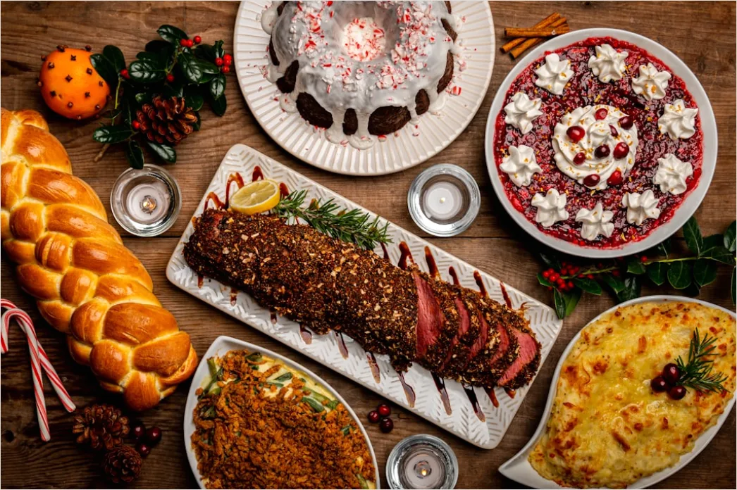Detail Food Flatlay Weihnachten Gewürze Rustikal Number 2