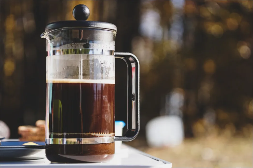French Press Kaffee Zubereitung Aesthetisch 2965