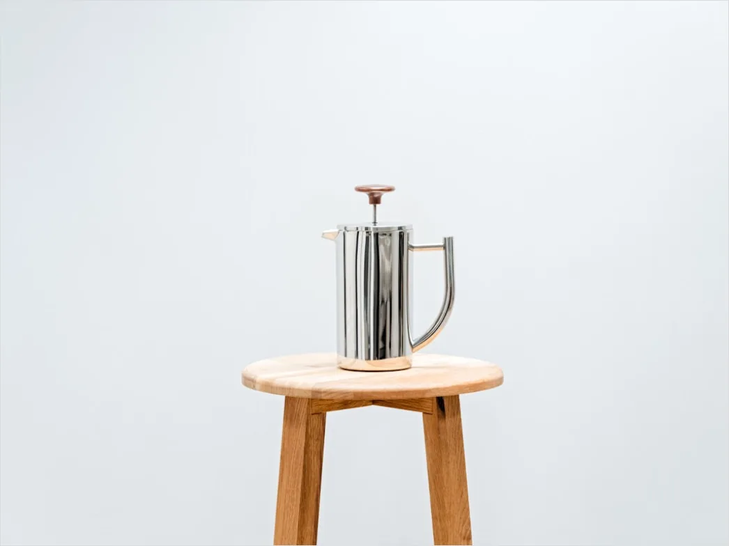 Detail French Press Kaffee Zubereitung ästhetisch Number 13