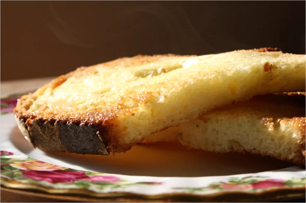 French Toast Zimt Zucker Nahaufnahme Ee28