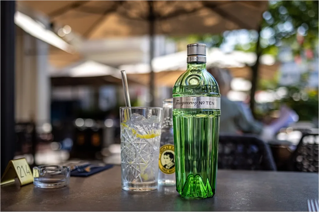 Detail Gin Tonic Glas Gurke Nahaufnahme Number 16
