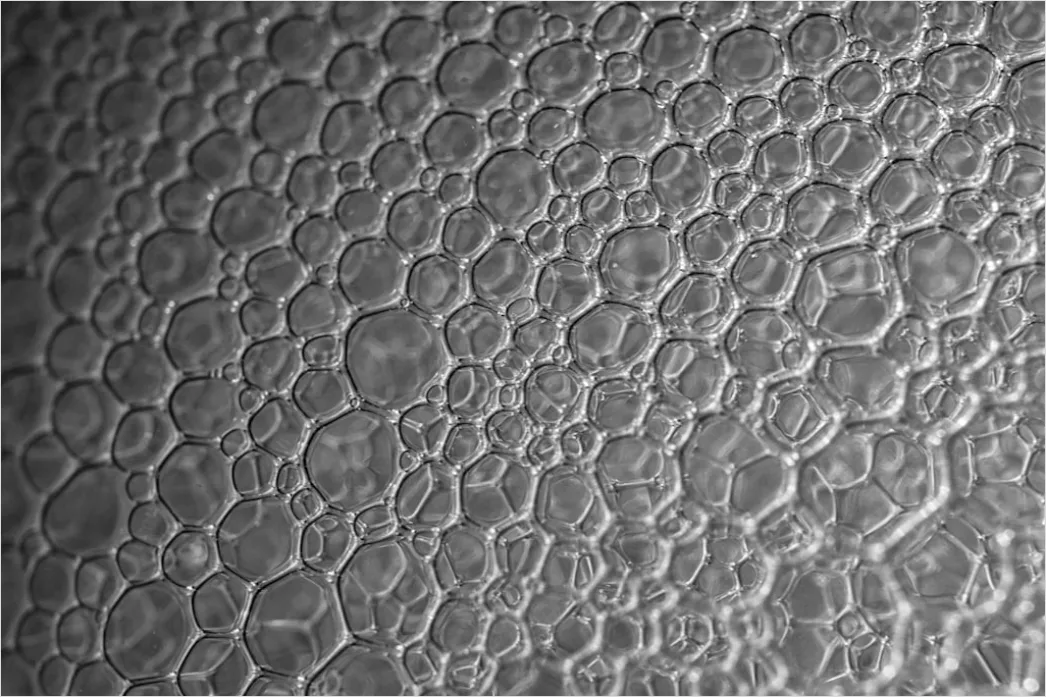 Detail Glas Kratzer Makro Nahaufnahme Textur Number 4