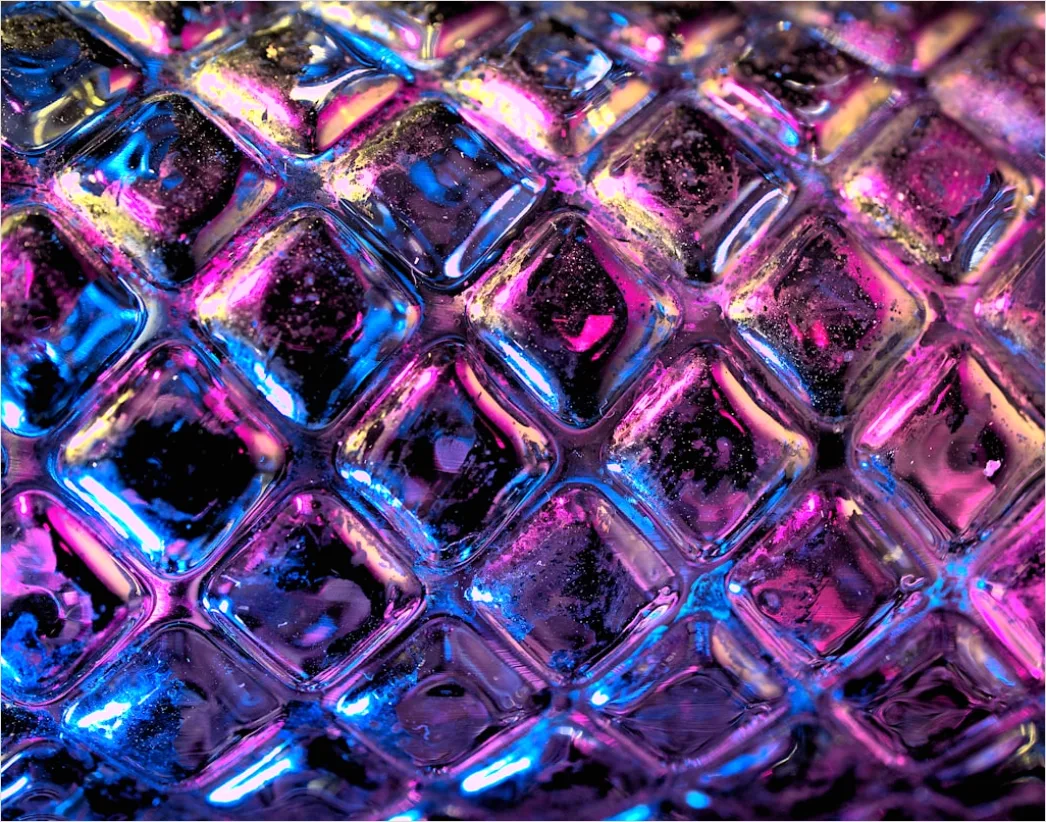 Detail Glas Kratzer Makro Nahaufnahme Textur Number 6