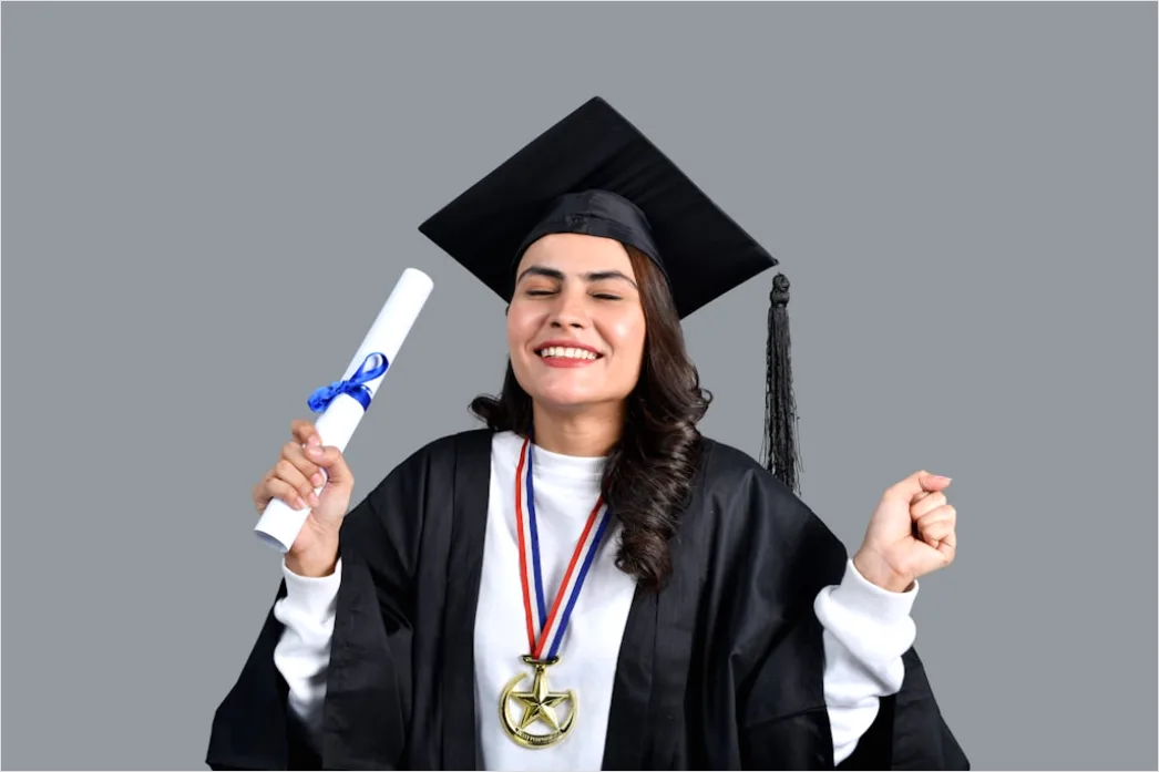 Detail Graduierung Portrait Mit Eltern Stolz Number 16