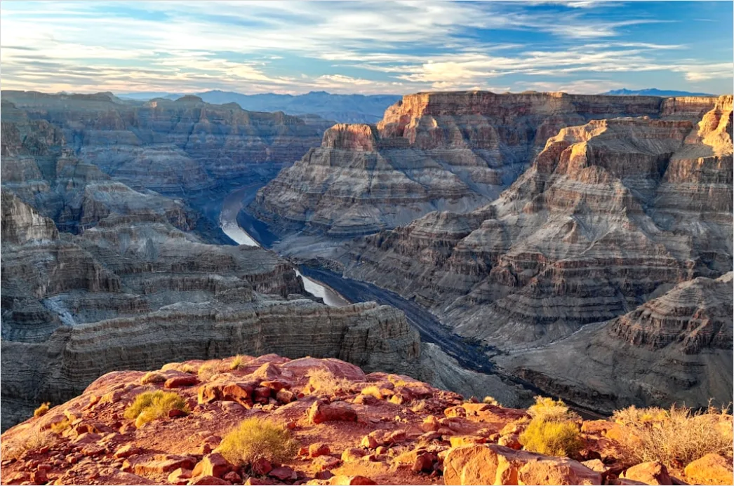 Grand Canyon Sonnenuntergang Panorama 1813