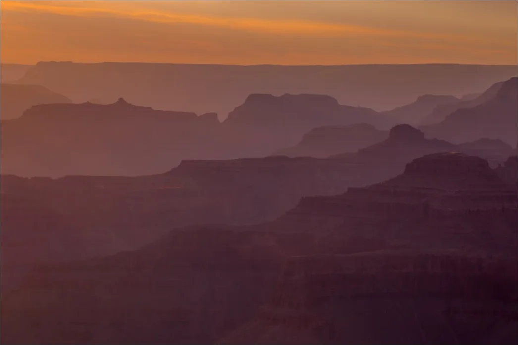 Detail Grand Canyon Sonnenuntergang Panorama Number 13