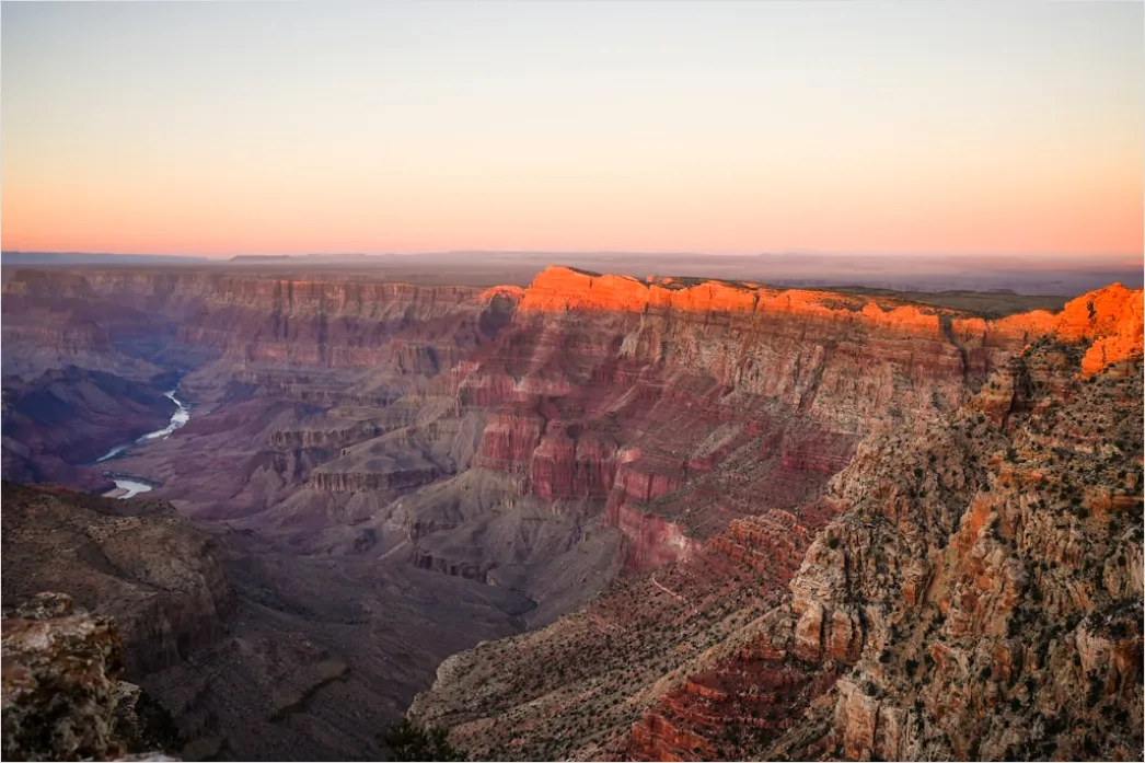 Detail Grand Canyon Sonnenuntergang Panorama Number 15