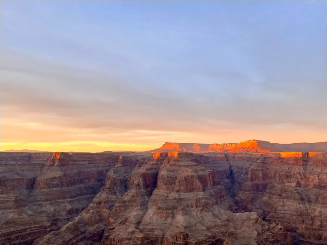 Detail Grand Canyon Sonnenuntergang Panorama Number 16