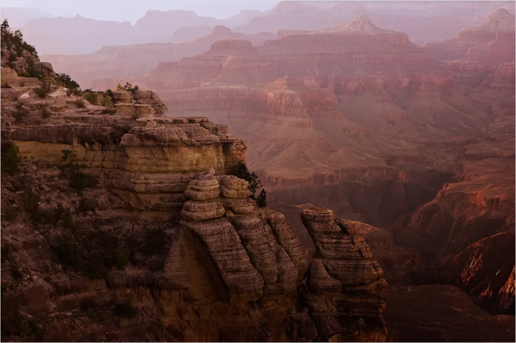Detail Grand Canyon Sonnenuntergang Panorama Number 17