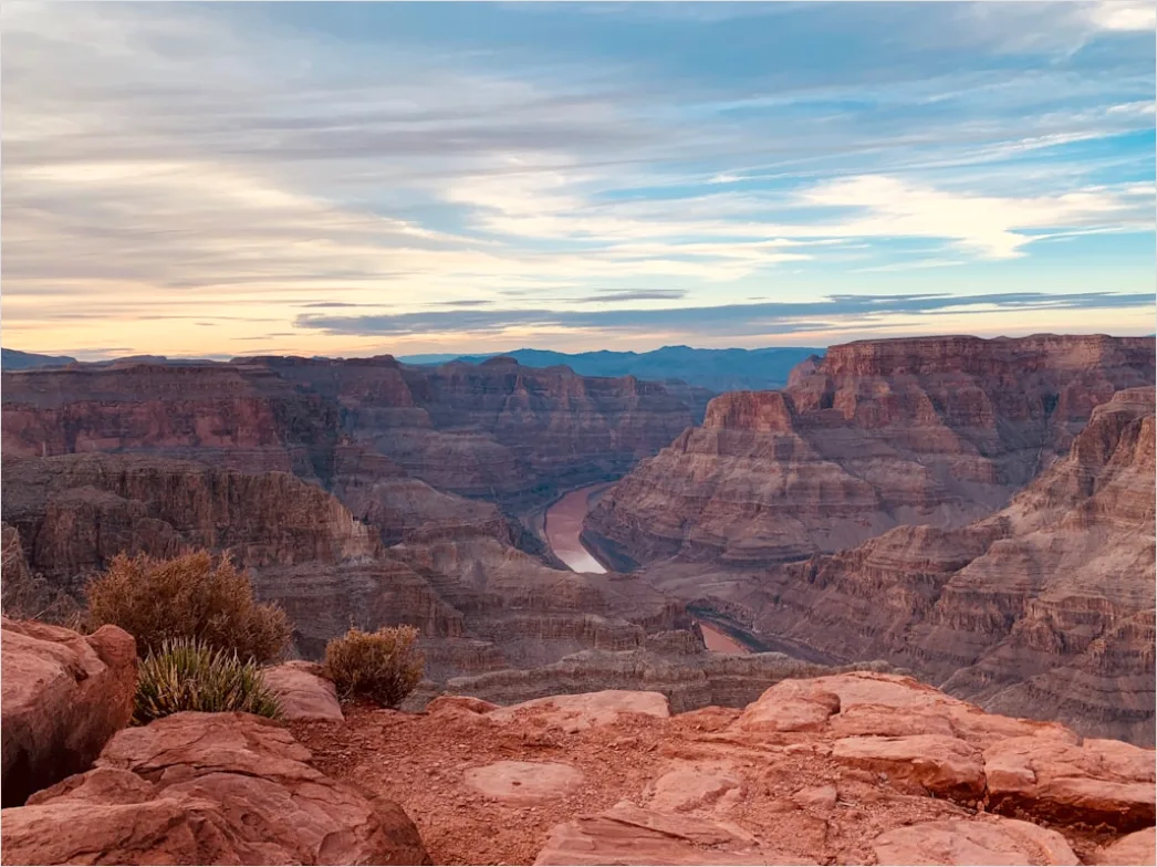 Detail Grand Canyon Sonnenuntergang Panorama Number 3