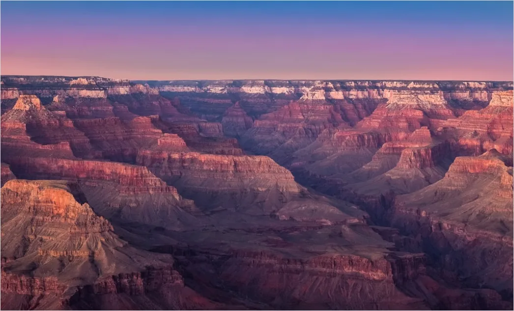 Detail Grand Canyon Sonnenuntergang Panorama Number 6