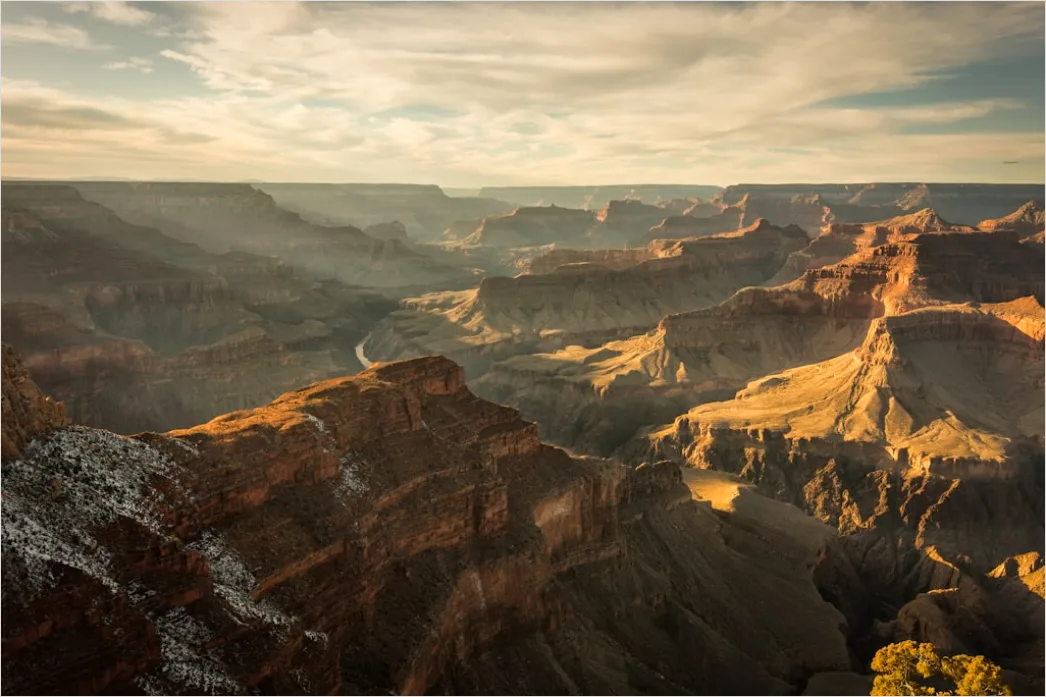 Detail Grand Canyon Sonnenuntergang Panorama Number 7