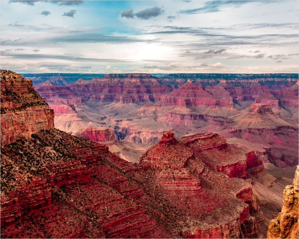 Detail Grand Canyon Sonnenuntergang Panorama Number 8