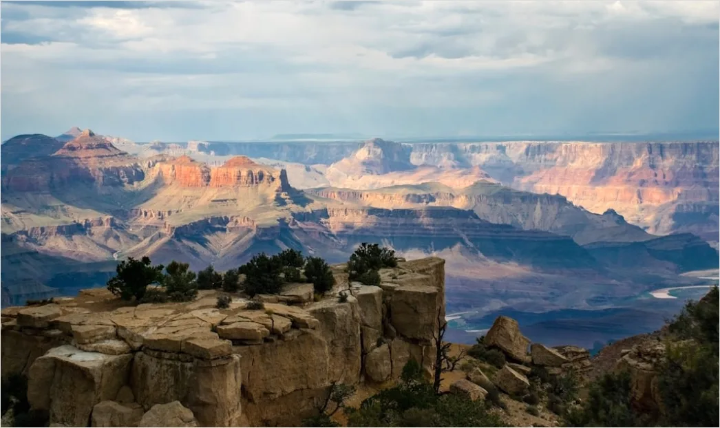 Detail Grand Canyon Sonnenuntergang Panorama Number 10