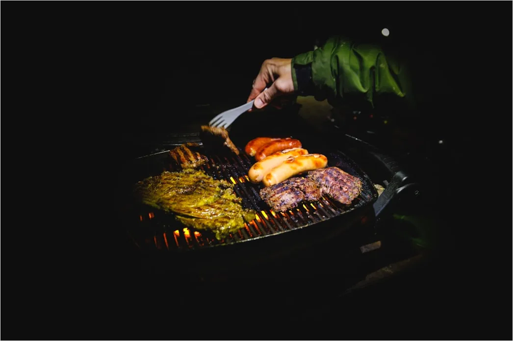 Detail Grill Abend Outdoor Sommer Stimmung Number 2