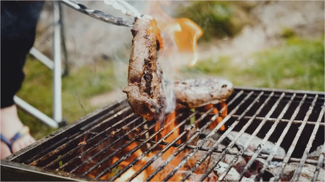 Detail Grill Abend Outdoor Sommer Stimmung Number 15