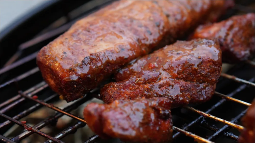 Detail Grill Bbq Fleisch Kohle Nahaufnahme Rauch Number 12